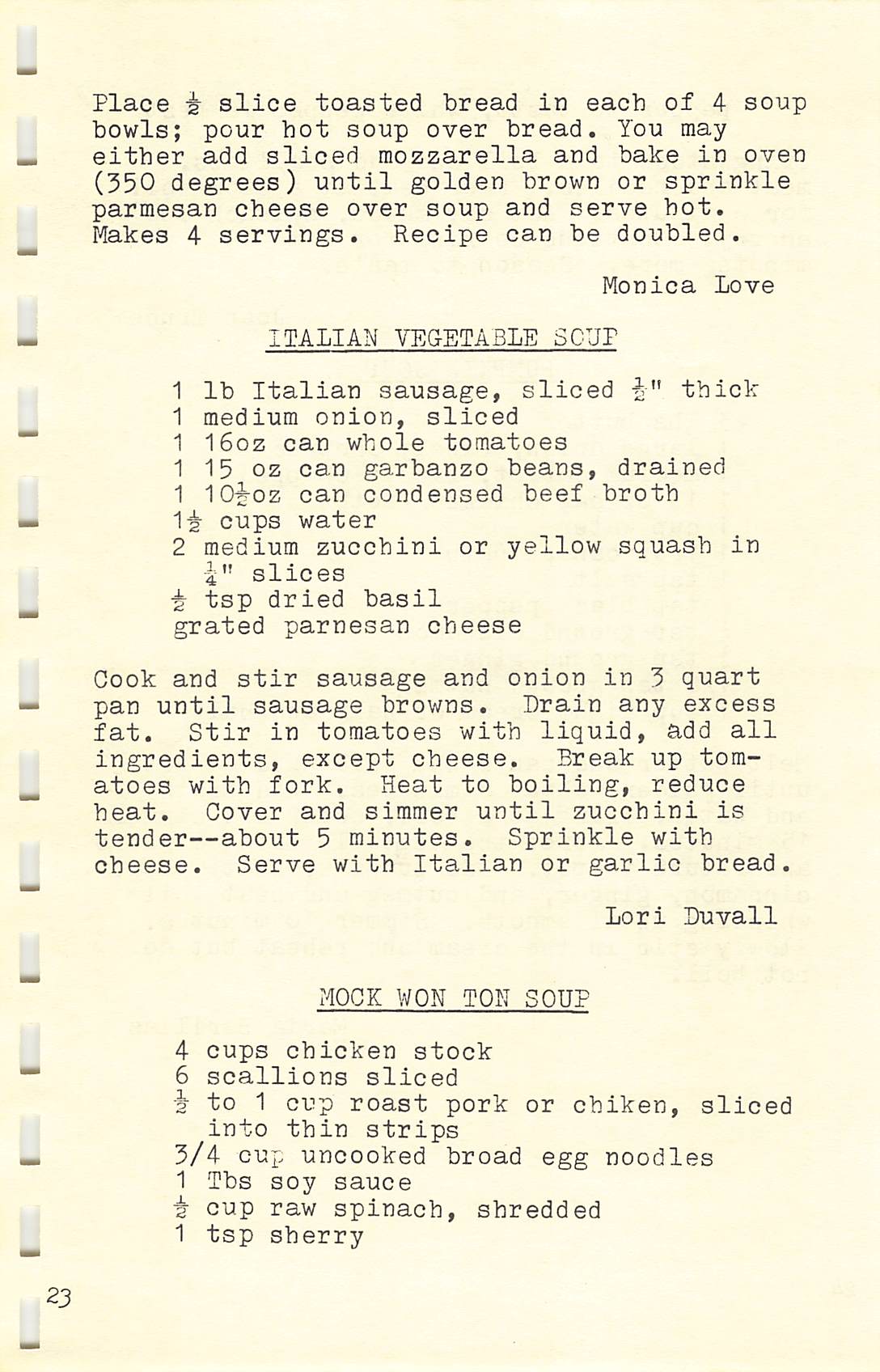 Original scan of FRENCH ONION SOUP - Page 2